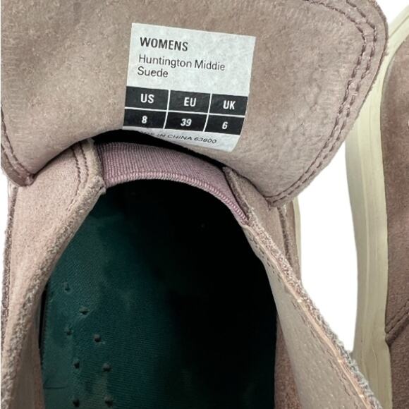 SeaVees Huntington Middie Slip-On Haze Suede Sneaker Size 8 - Picture 3 of 9